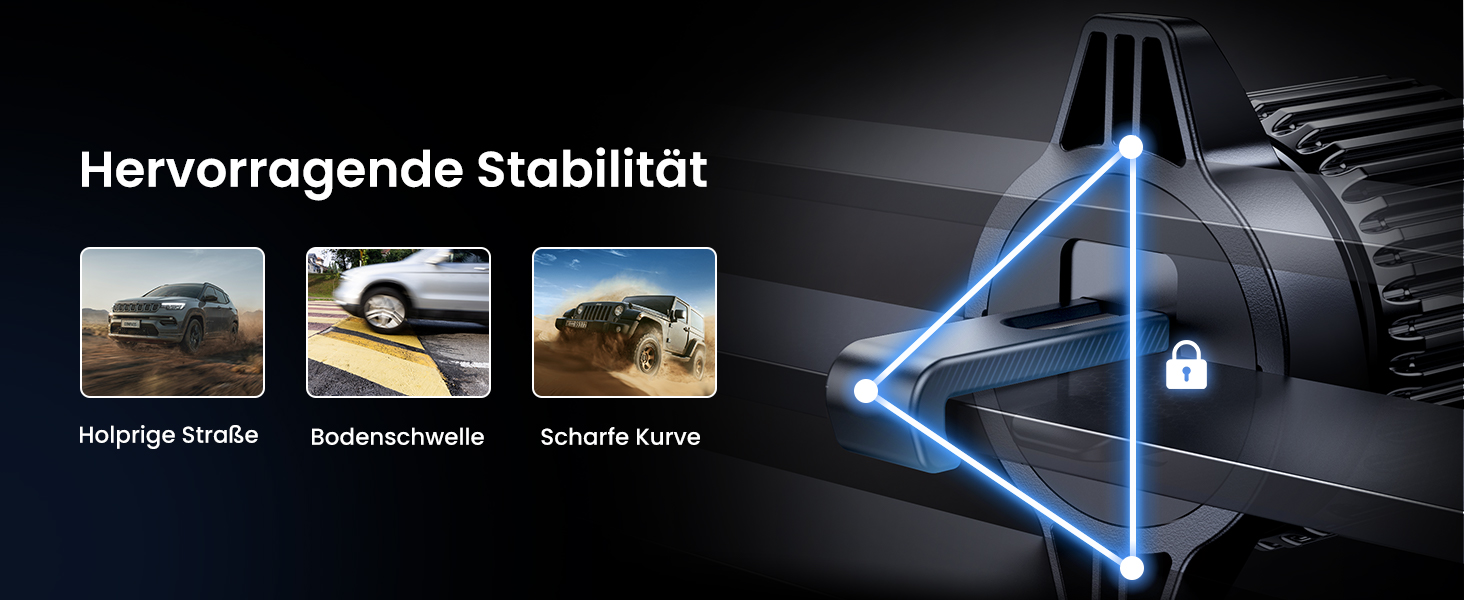 Автотримач для телефону UGREEN з MagSafe та зарядкою 15W (1M кабель) - сумісний з iPhone 17/17 Pro/17 Pro Max/16/15/14/13