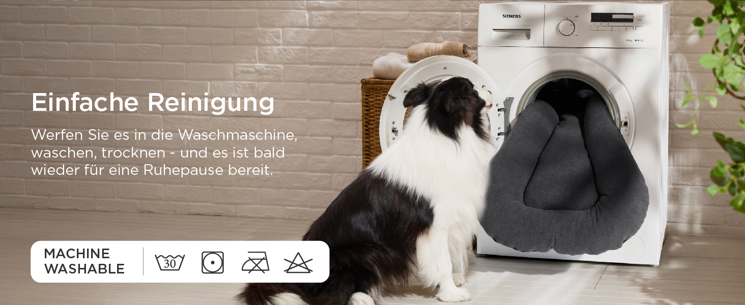 Килимок для собак BEDSURE середнього розміру - м'який, зручний, з неслизьким дном, 74x46 см, темно-сірий