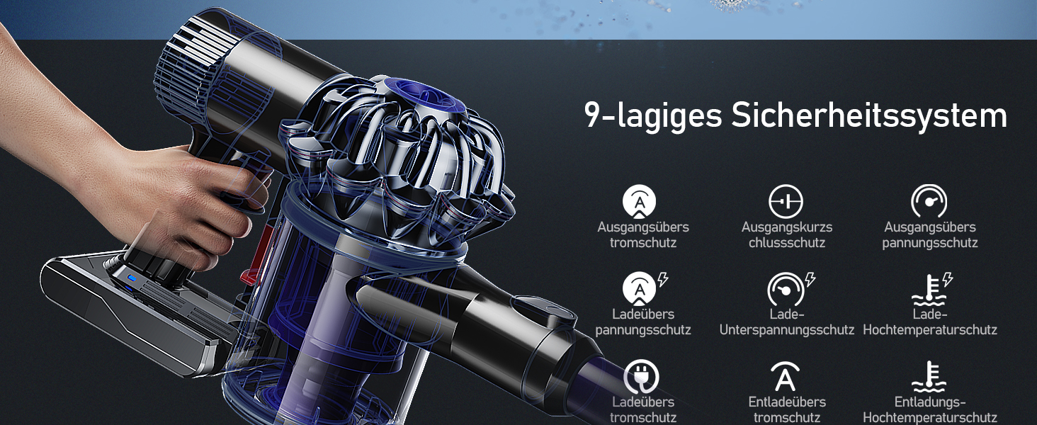 Акумулятор Keenstone 6500mAh 25.2V для пилососів Dyson V10 Animal, Absolute, Motörhead, Fluffy, Total Clean, SV12 (замінник V6 6.5Ah)