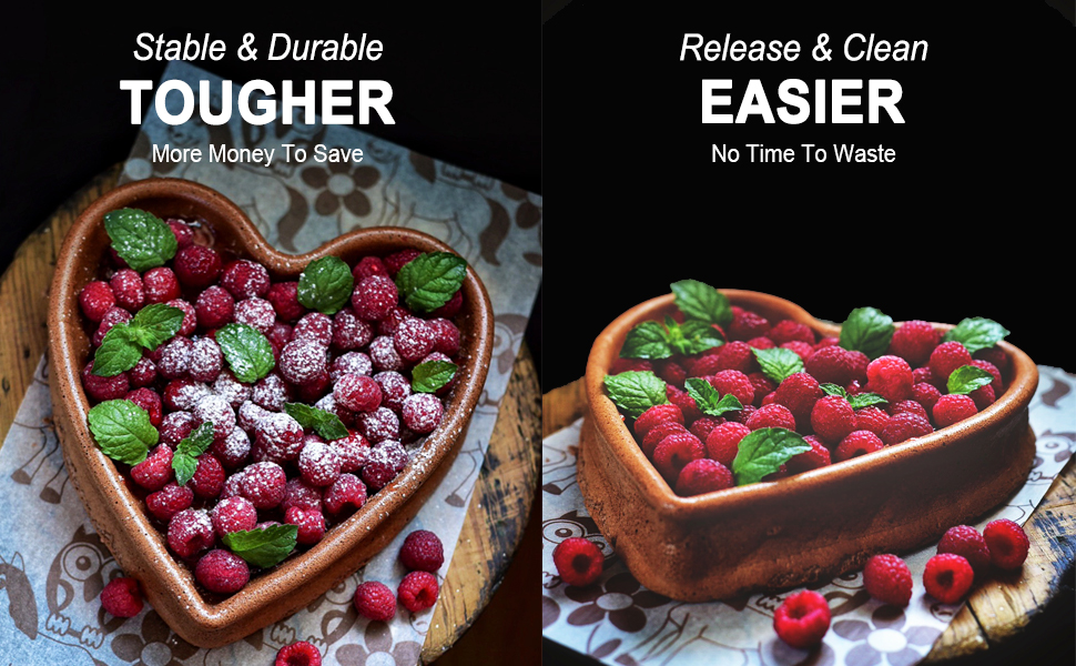 Форма для випічки CHEFMADE Ellipse для чізкейку, овальна, 20 см, антипригарна, золотиста. Для духовки та мультиварки