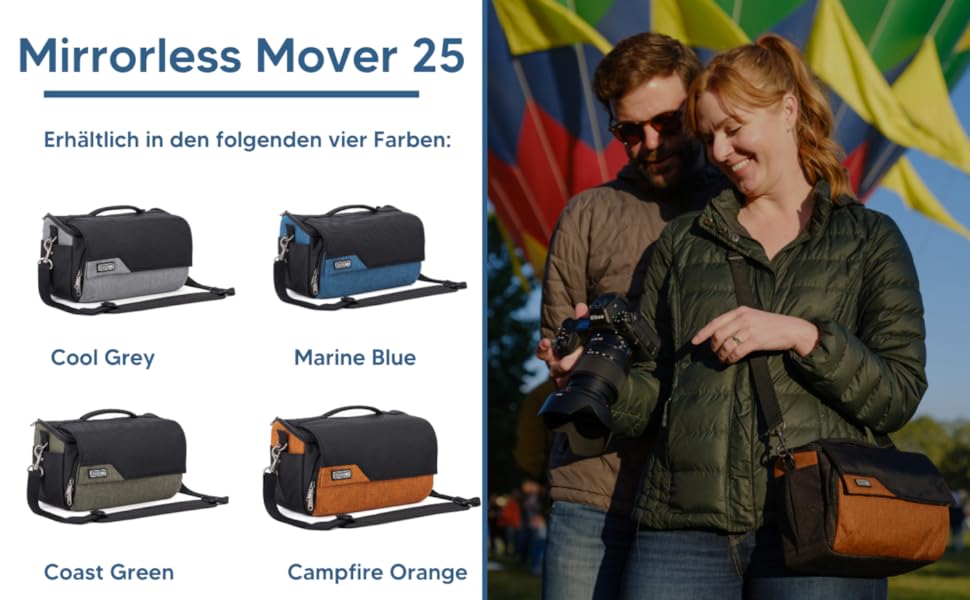 Think Tank Mirrorless Mover 25 - Сумка для беззеркальної камери Campfire Orange