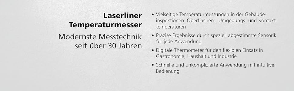 Лазерний термометр Laserliner ThermoSpot -38°C до 365°C, цифровий, з лазерним прицілом, Auto-Hold, MAX-дисплей