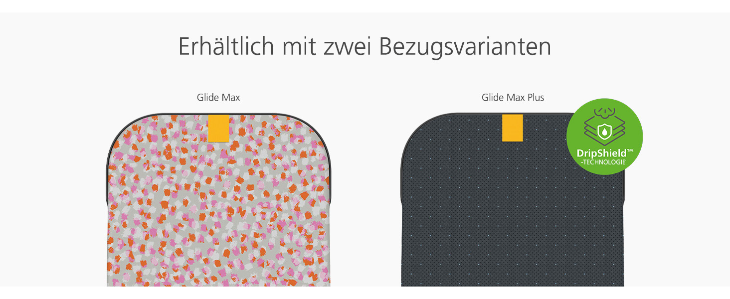 Гладильна дошка Joseph Joseph Glide Plus 135 x 45 см з регулюванням висоти та стійкою до нагрівання платформою для прасування, зручне зберігання, 4-шаровий бавовняний чохол, чорний/синій