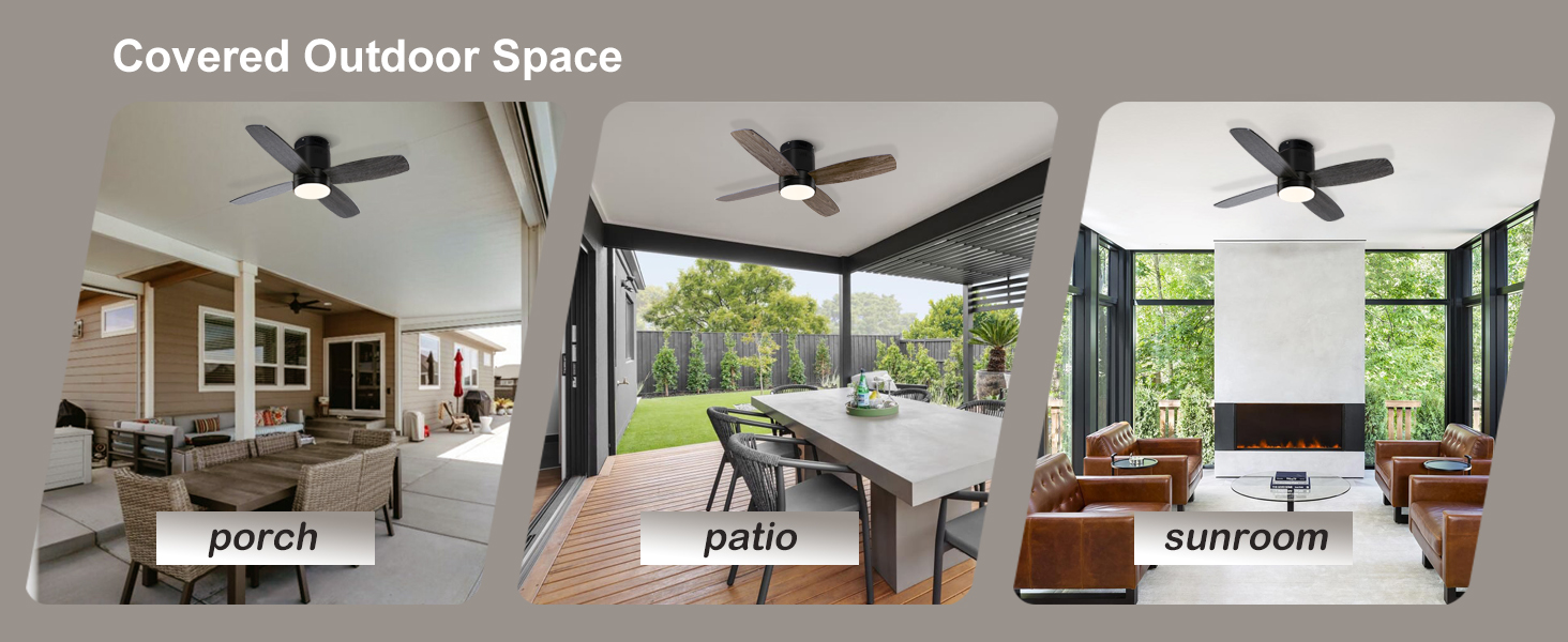 Стелянка вентилятор Ohniyou з підсвіткою та пультом дистанційного керування, 96,5 см (38 дюймів). Тиха, регульована яскравість, для спальні, тераси, внутрішнього та зовнішнього використання (чорний, сучасний)