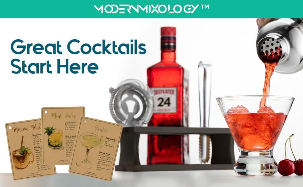 Преміум набір бармена на 10 предметів з махогону та нержавіючої сталі: шейкер, інструменти, бокс | Для дому, вечірки | Елегантний подарунок (сріблястий)