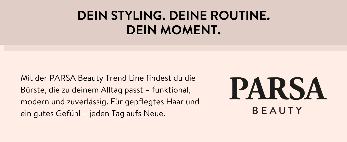 Пряма щітка для волосся PARSA Beauty Trend Line – срібна, для всіх типів волосся, з масажним ефектом, 23 x 4,6 x 3,4 см