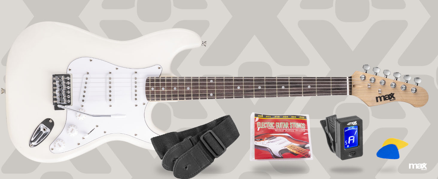 Електрогітара Max GigKit 4/4 з підсилювачем 40 Вт, аксесуарами та чохлом