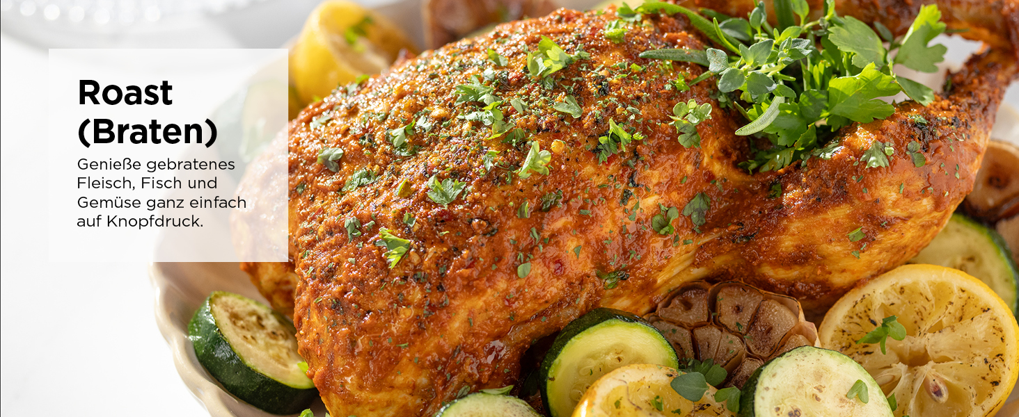 Фритюрниця Ninja Dual Zone Digital Air Fryer DZ400EU, 9.5L, 6-в-1, 2 відсіки, металевий сірий, для смаження, запікання, підігріву