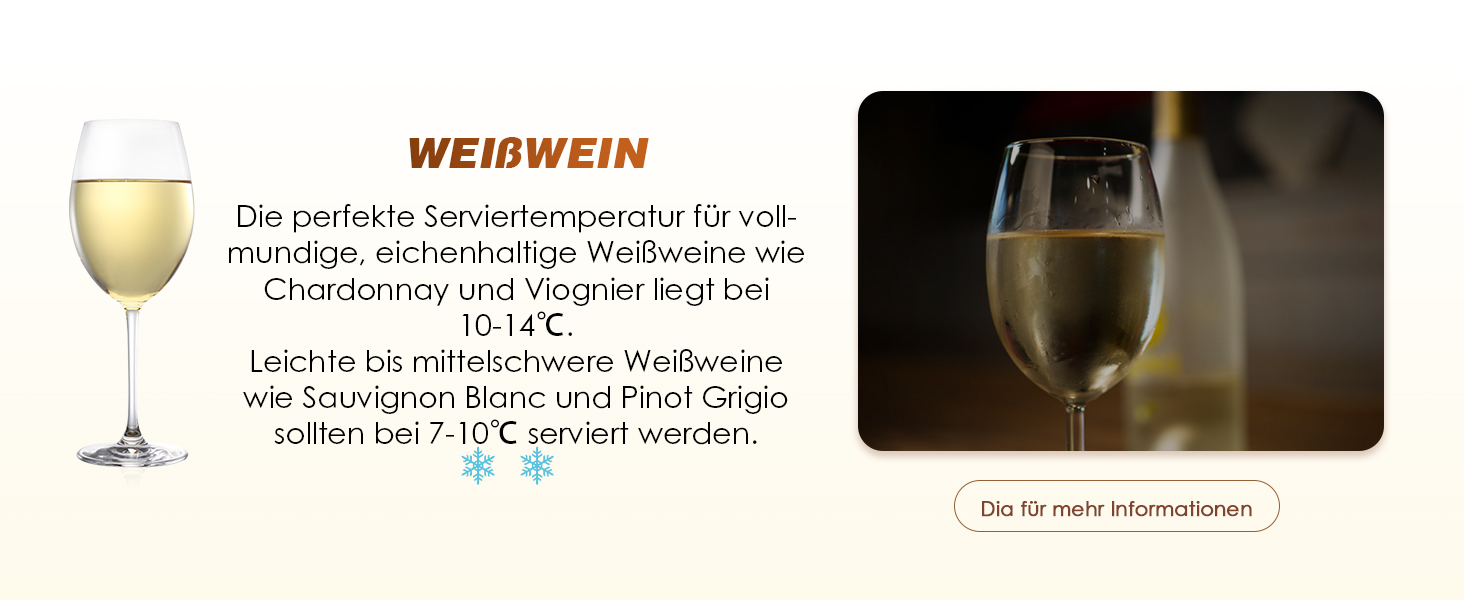 NEWTRY Електричний охолоджувач вина, для 750мл пляшок, з кабелем, для дегустацій при низькій температурі