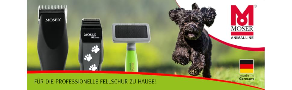 Професійна машинка для стрижки тварин Moser Rex 1230 для собак середніх порід (стара версія)