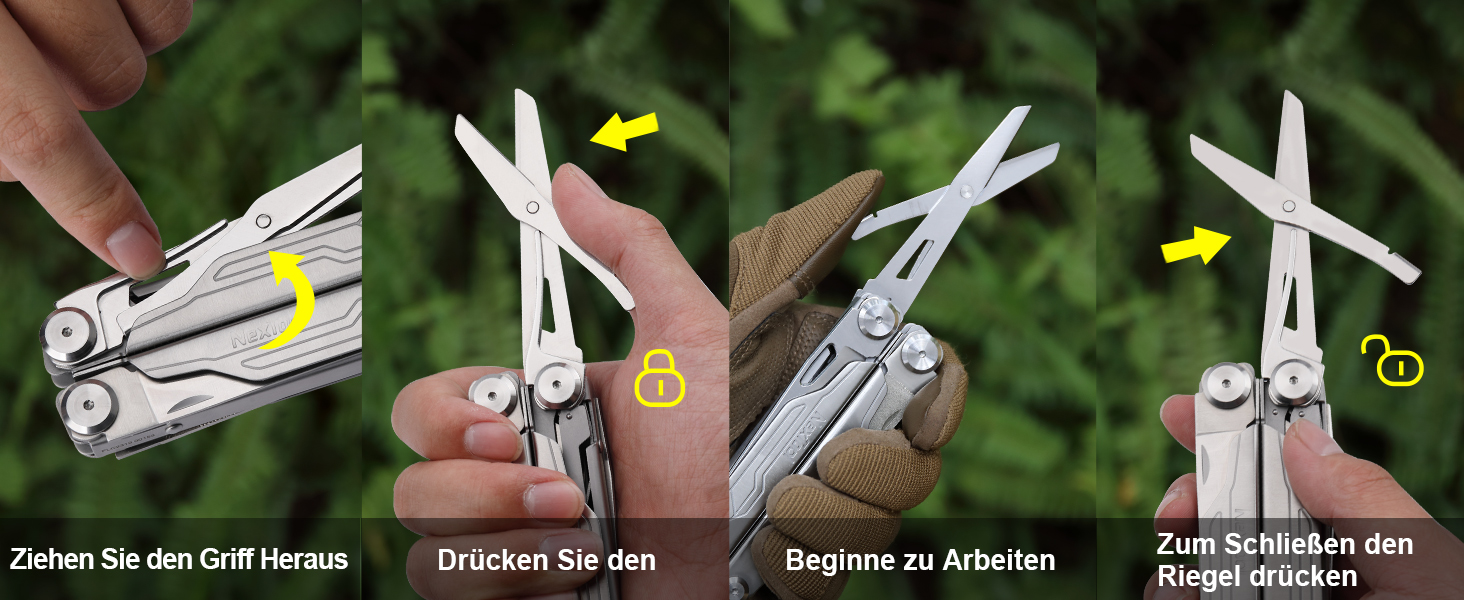 Мультитул NexTool Muiltool 19 в 1: мультифункціональний інструмент з плоскогубцями, ножем, викрутками, ножицями, сталь, для кемпінгу, подарунок для чоловіків