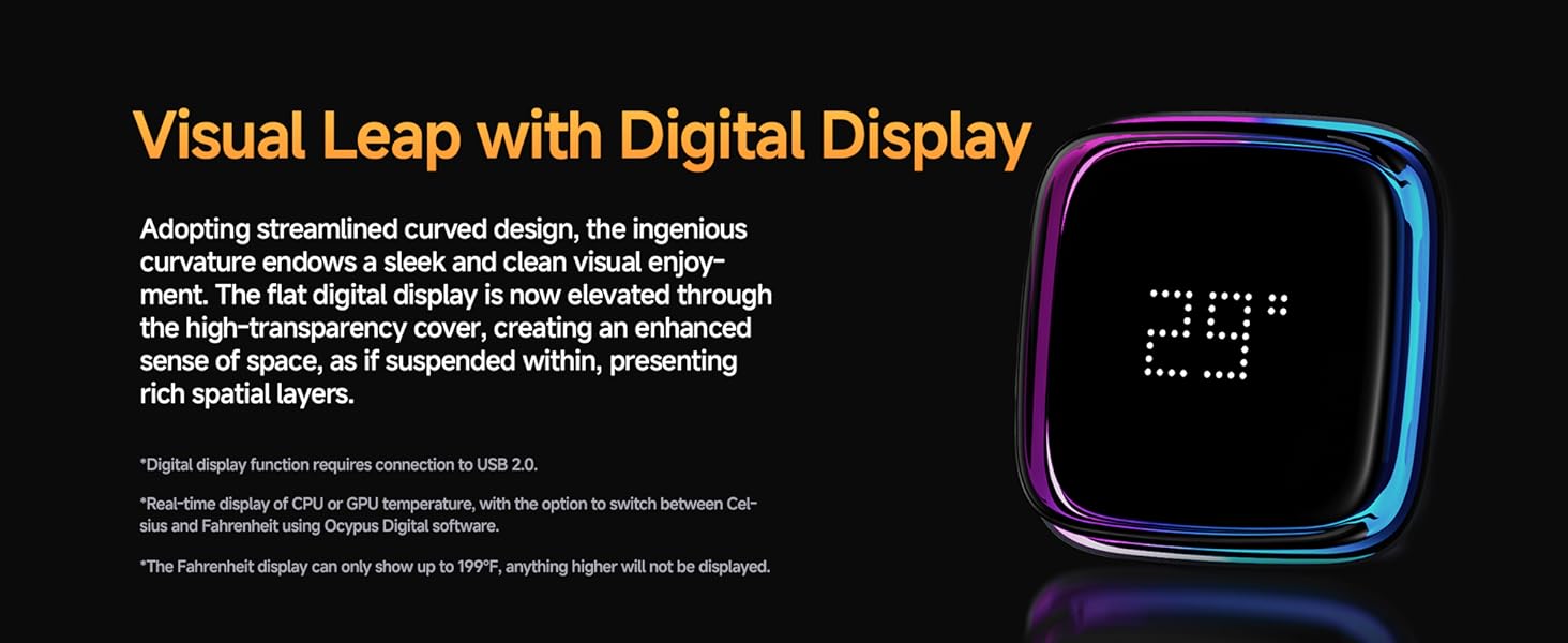 Iota L36 BK AIO: Рідинне охолодження ПК з цифровим дисплеєм, 360мм, для AMD AM4/AM5 та Intel LGA 115X/1200/1700/1851