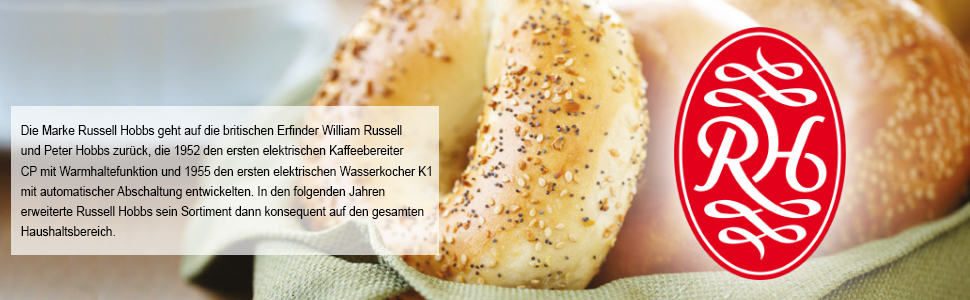 Електричний чайник Russell Hobbs My Breakfast 1.7л, 2200W з прихованим нагрівачем та фільтром від накипу