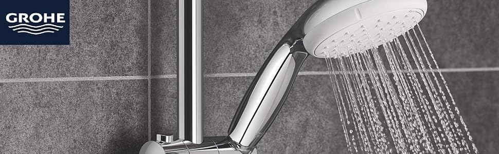 Ручний душ GROHE Tempesta 100 EcoJoy, 2 режими, з настінним тримачем, водозберігаючий, 2779810E