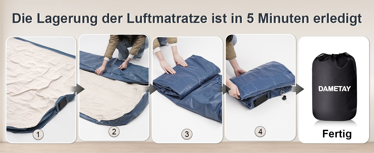 Надувне ліжко для двох осіб з електричним насосом, самонадувна, 198x152x25 см, блакитний колір