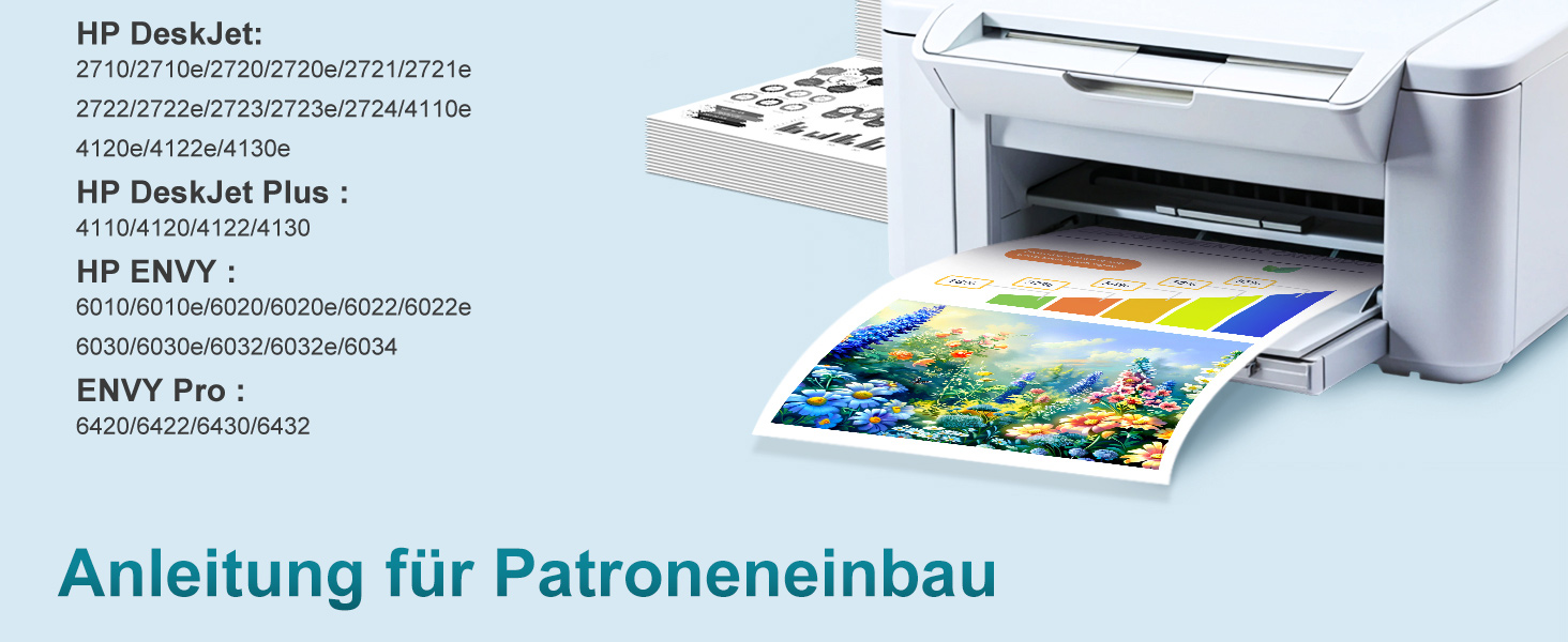 Комплект картриджів ZIPRINT 305 XL (чорний та кольоровий) для принтерів HP DeskJet 2700, 2710, 2720, Plus 4100, 4110, 4120, 4130, Envy 6000, 6010, 6020, 6030, 6032, Pro 6400, 6420, 2 шт.
