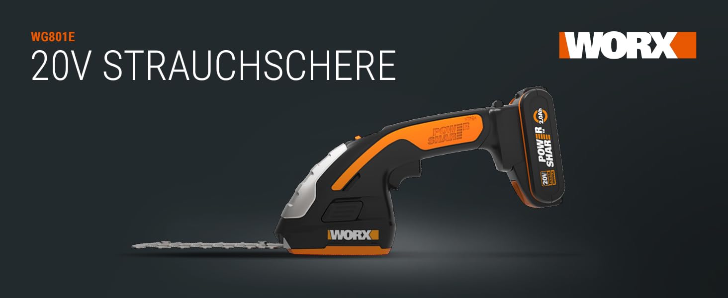 Телескопічна ручка WORX WA0040 для акумуляторних ножиць по траві та кущах ZEN-серії, аксесуар