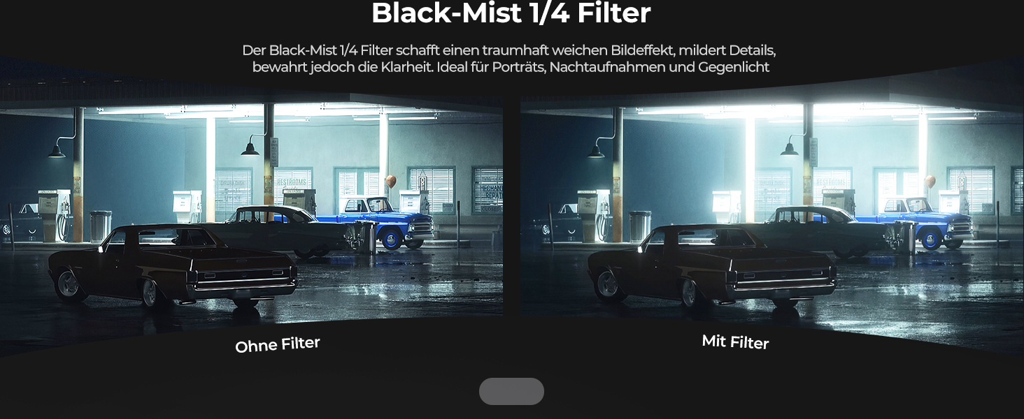 Набір фільтрів K&F Concept ND для DJI Osmo Action 6: ND8, ND16, ND32, ND64, CPL, Black Mist (5 шт.)