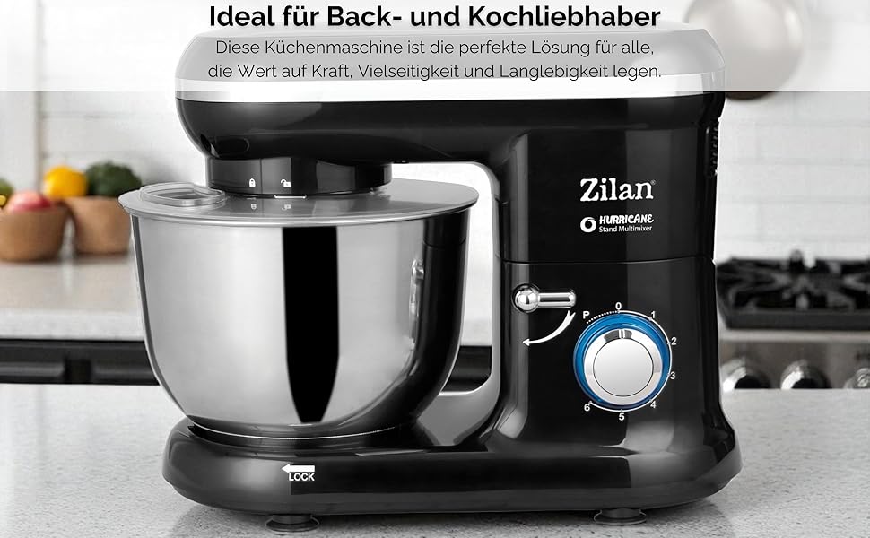 Електрична кухонна машина: міксер, тістоміс, планетарний міксер 4.5 л з пульсатором