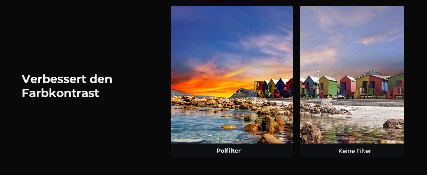 Фільтр K&F Concept Nano-X True Color 58mm 2-в-1 (Поляризаційний & ND2-ND32)