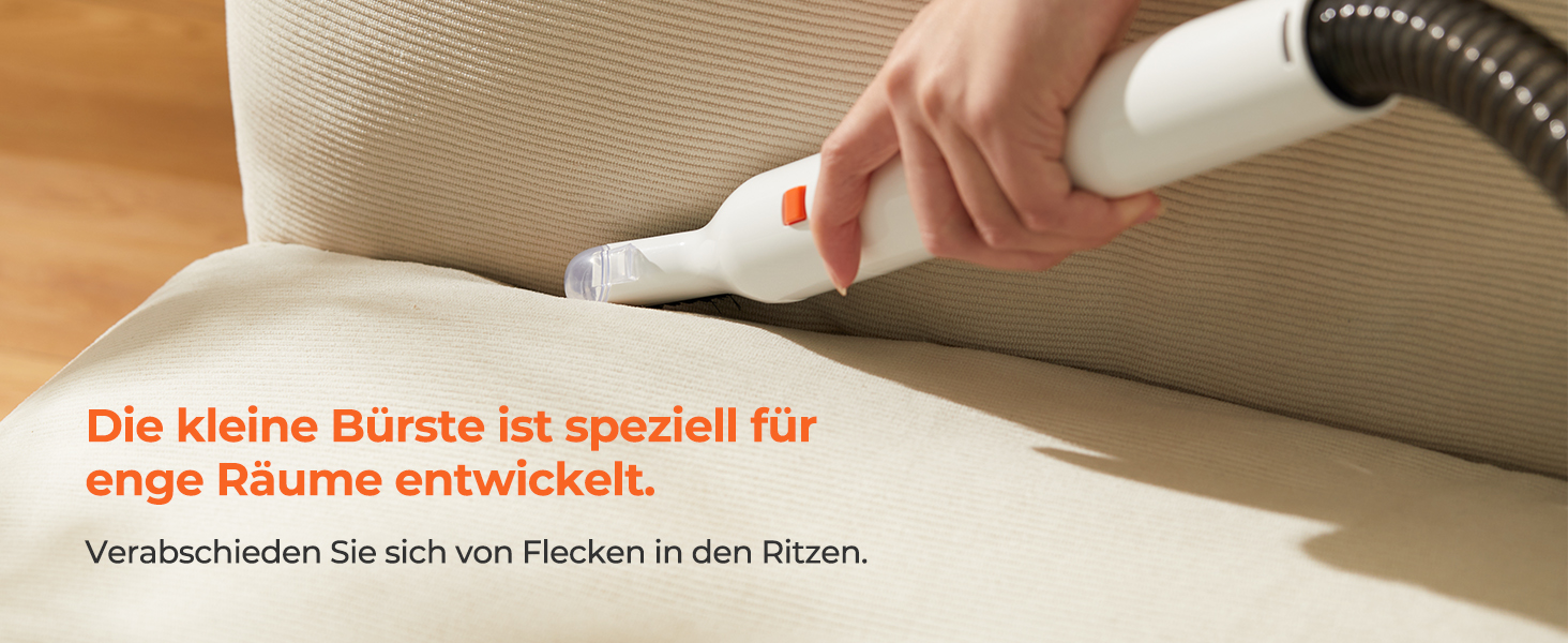 UWANT Пылесос для ковров і м'яких меблів, для диванів, килимів, оббивки, мокрий/сухий, потужність 12000Pa, 70dB (B200 Se)