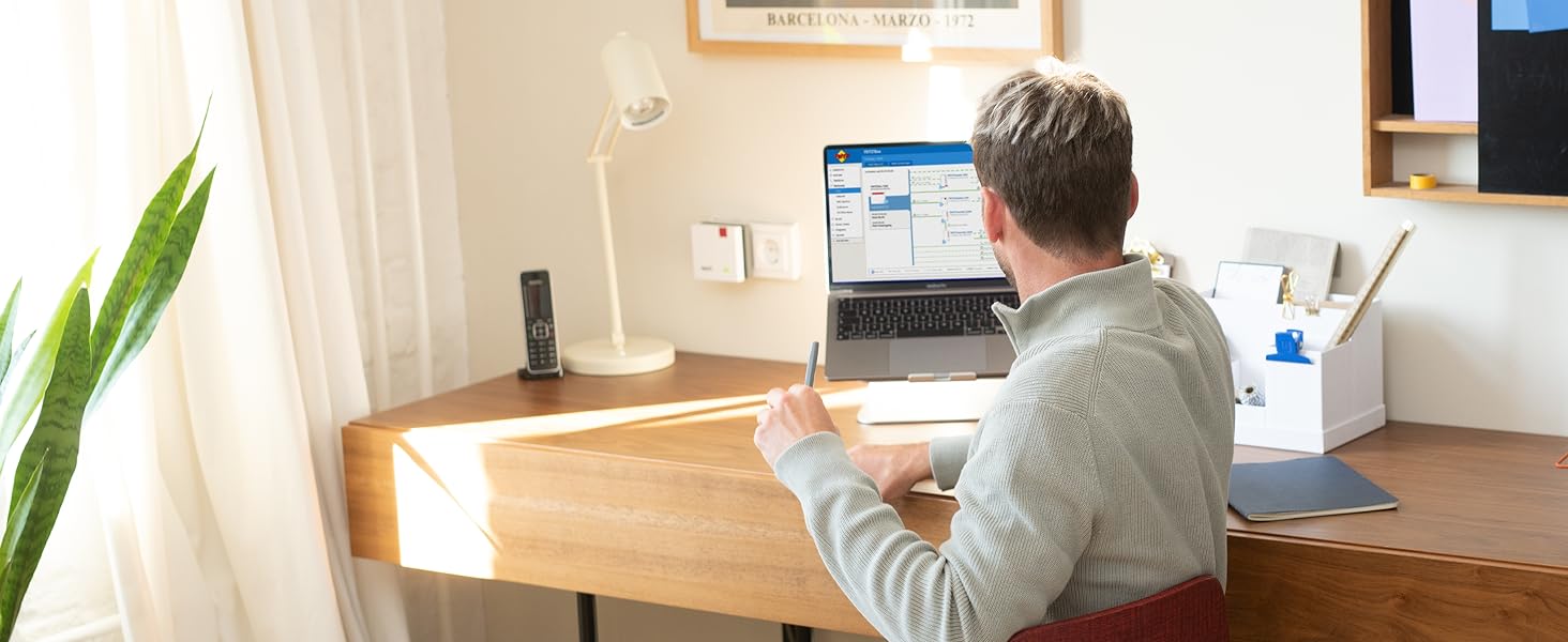 Набір FRITZ!Powerline 1260/1220 WLAN: точка доступу Wi-Fi, для медіа та NAS, 1200 Мбіт/с