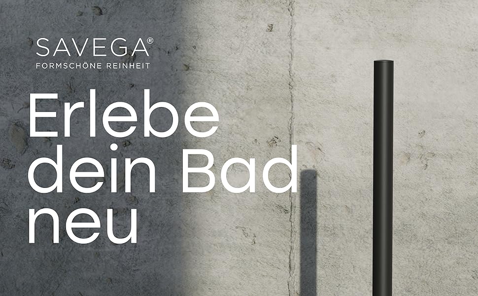 Тойлетний щітка Savega з силікону та нержавіючої сталі - антибактеріальна, з тримачем, захист від бризок