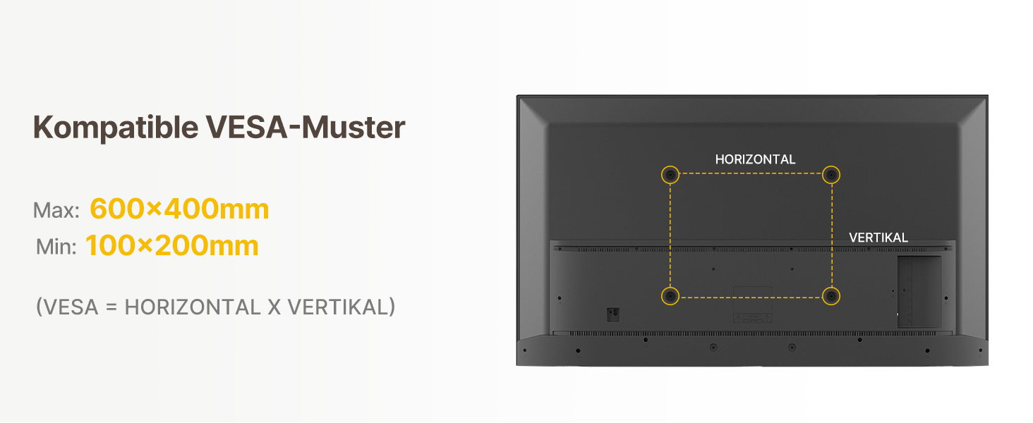 Настінна кріплення для телевізора monTEK, 37-90 дюймів, до 75 кг, з подвійними шарнірними руками, регулювання нахилу, поворот і витягування, VESA 600x400