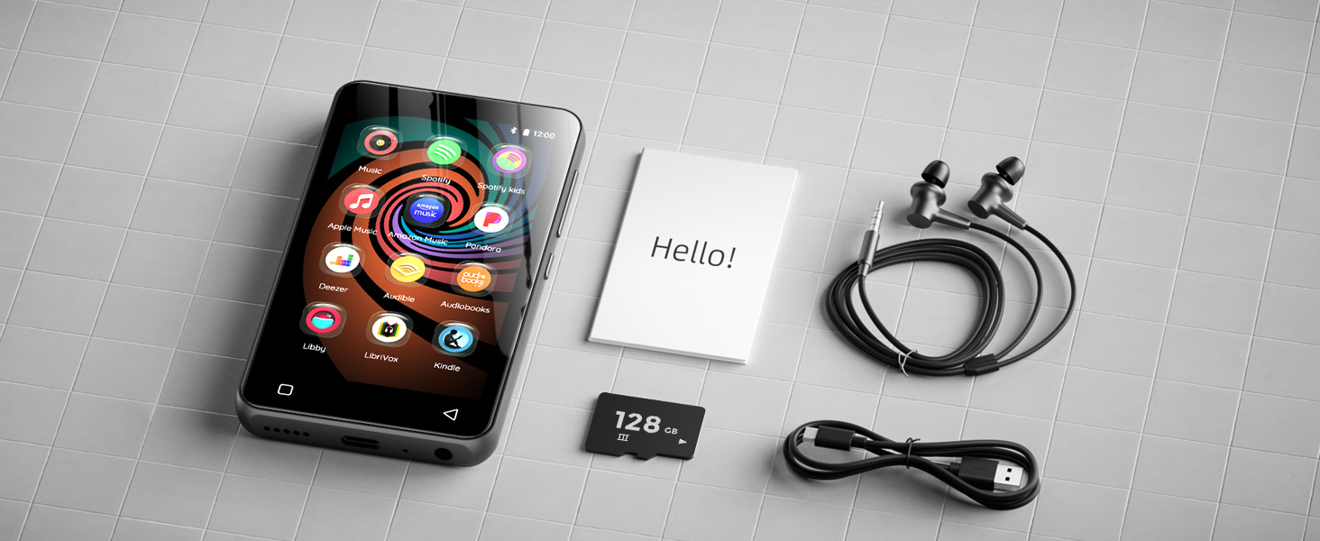 MP3 плеєр Innoasis з Bluetooth та WiFi, 4