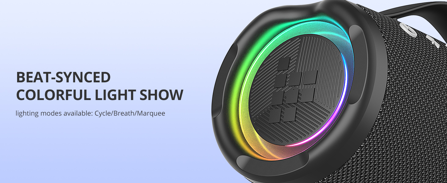 Tronsmart Mirtune S100: Bluetooth колонка водонепроникна IPX7, 20 год, для пляжу та вечірок (Чорна)