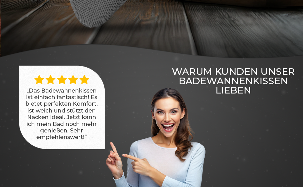 Подушка для ванни з сіткою для прання - Максимальний комфорт та релаксація з Air Mesh технологією. Подушка для ванни з 4 міцними присосками. Підтримка шиї/голови (Сірий)