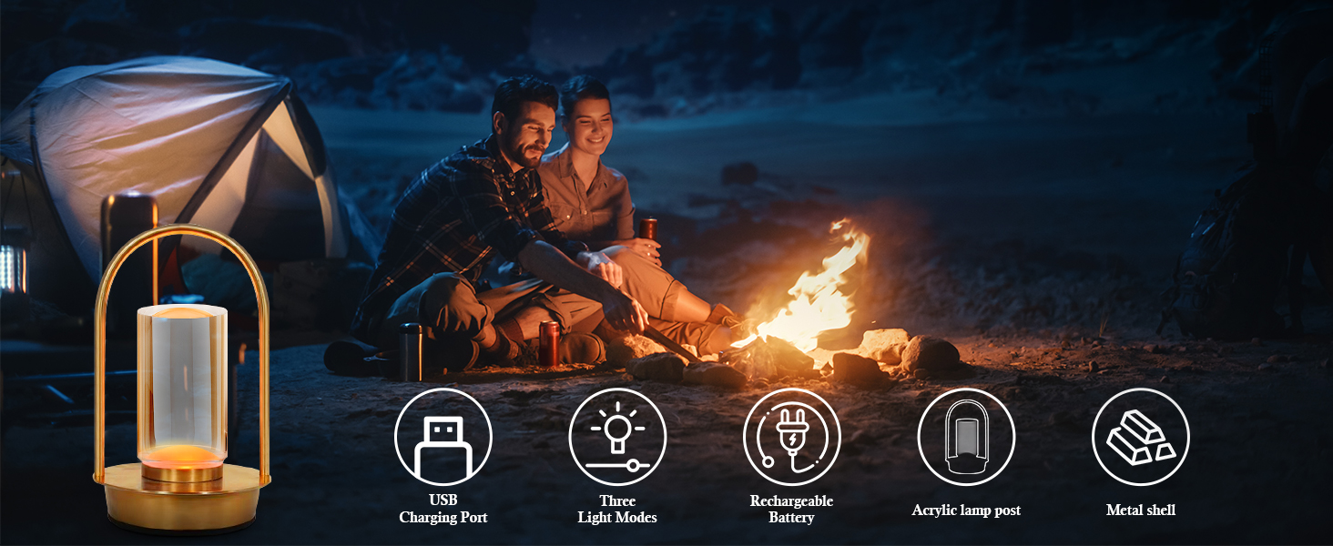 Світлодіодна настільна лампа з димером, акумуляторна, бездротова, сенсорна, 3 режими світла, кришталева, портативна, USB-C зарядка (Срібло)