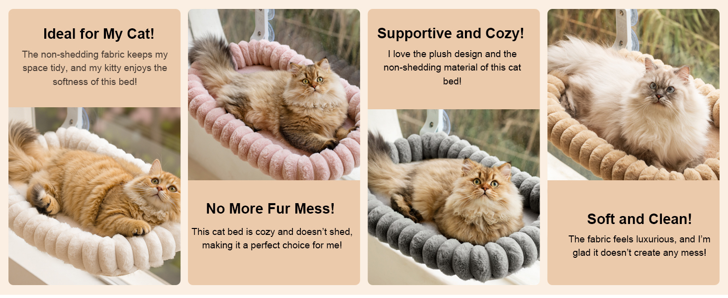 Лежанка для котів EDAGNY на вікно - гамак, м'яка знімною наволочкою, сталевий каркас, до 18 кг (зелений, M)