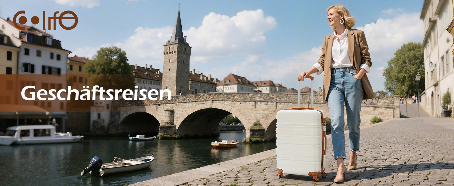 Валіза COOLIFE з жорстким корпусом, тріскачка, валіза для подорожей з TSA-замком та 4 колесами (Зелений, Набір валіз)