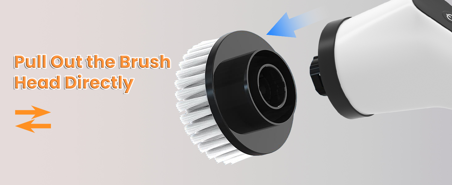 Електрична щітка для чищення швів та поверхонь, 10 насадок, регульована ручка, для ванної, кухні, авто, підлоги