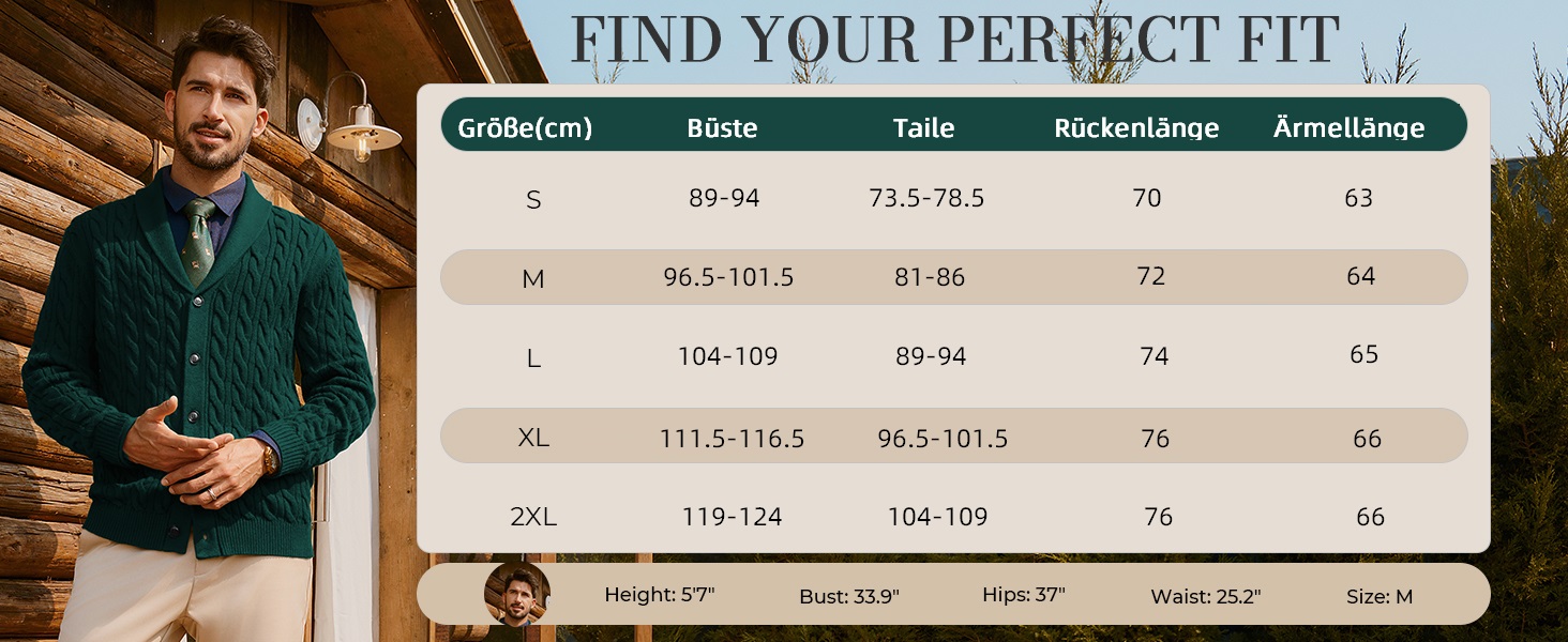 Кардиган чоловічий PJ PAUL JONES з коміром-шарфом, великий в'язання, чорний