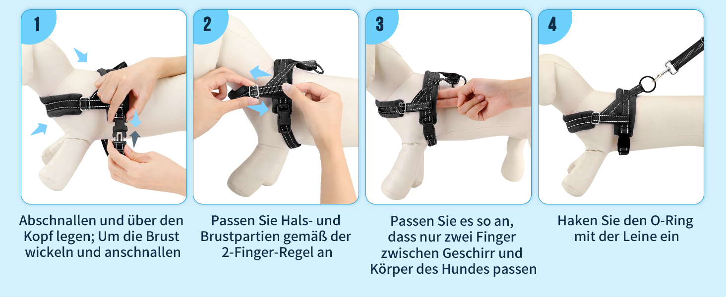 Шлейка для собак середнього та малого розміру з повідком, м'яка, не тягне, чорна, розмір S