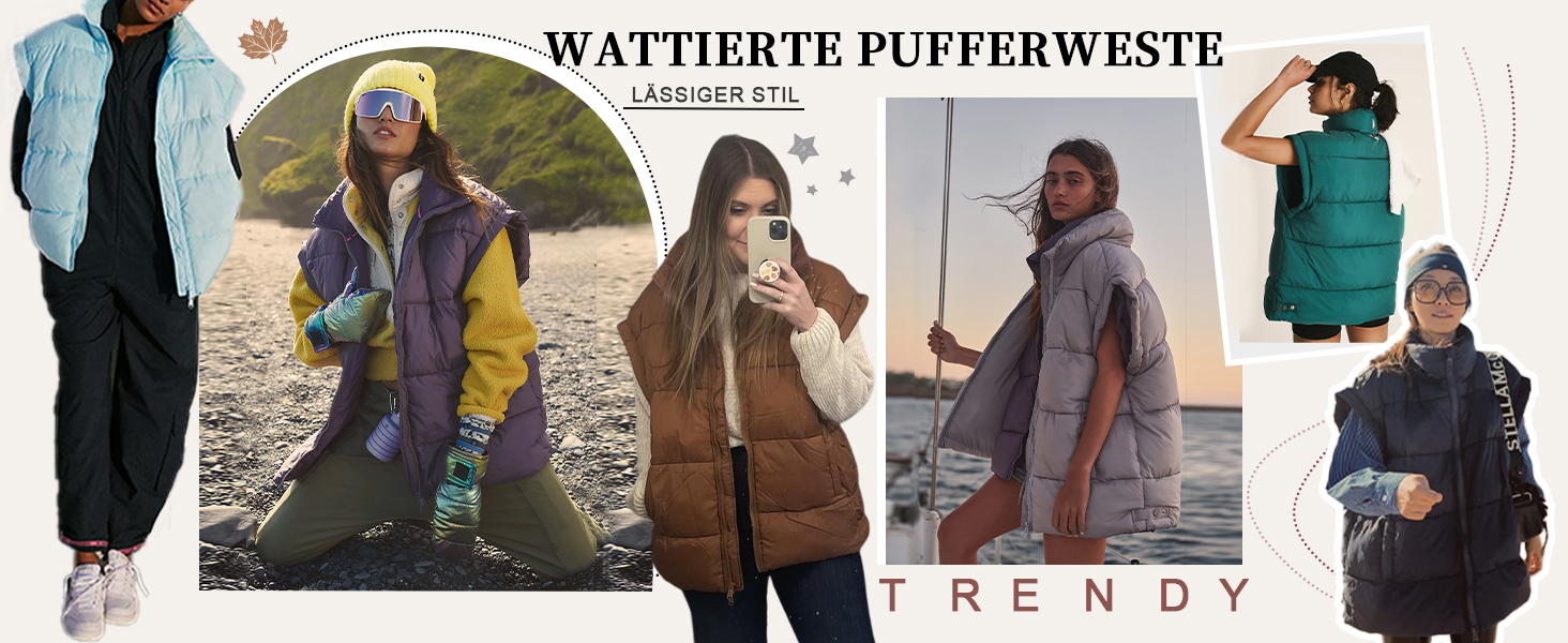 Легка степкова жилетка Fengbay з пухом та стоячим коміром для осені та зими (Чорний, M)