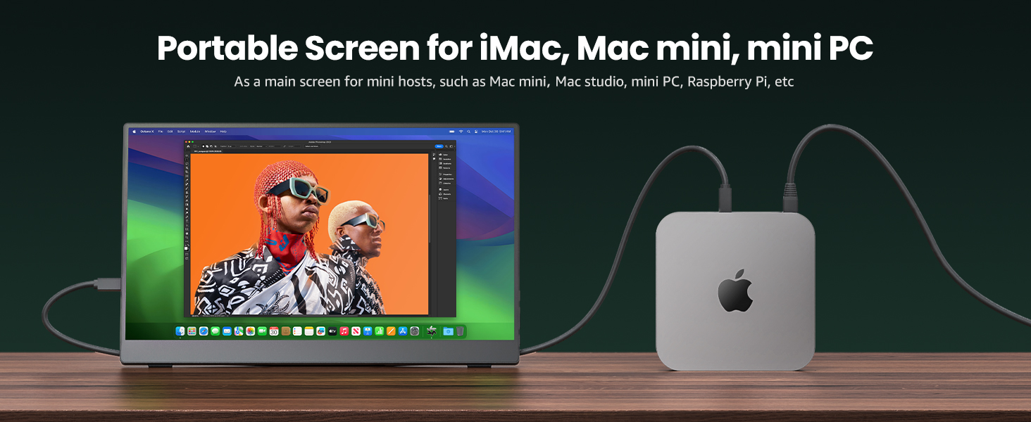 Портативний монітор 15.6