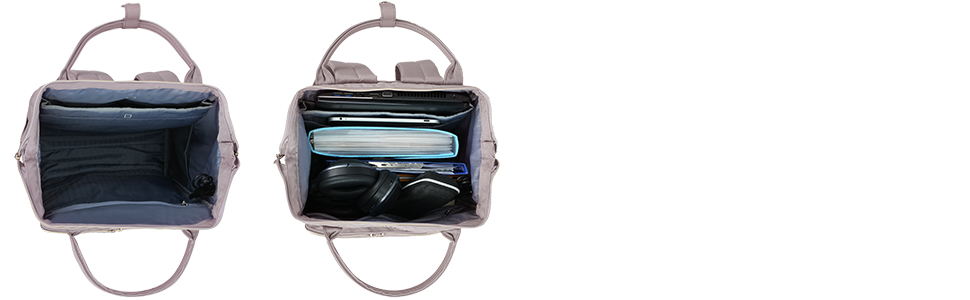 Рюкзак для ноутбука Vankean для жінок, 15.6-16.2 дюйми, з USB-портом, водонепроникний, для роботи/школи/подорожей, квітковий дизайн (світло-рожевий)