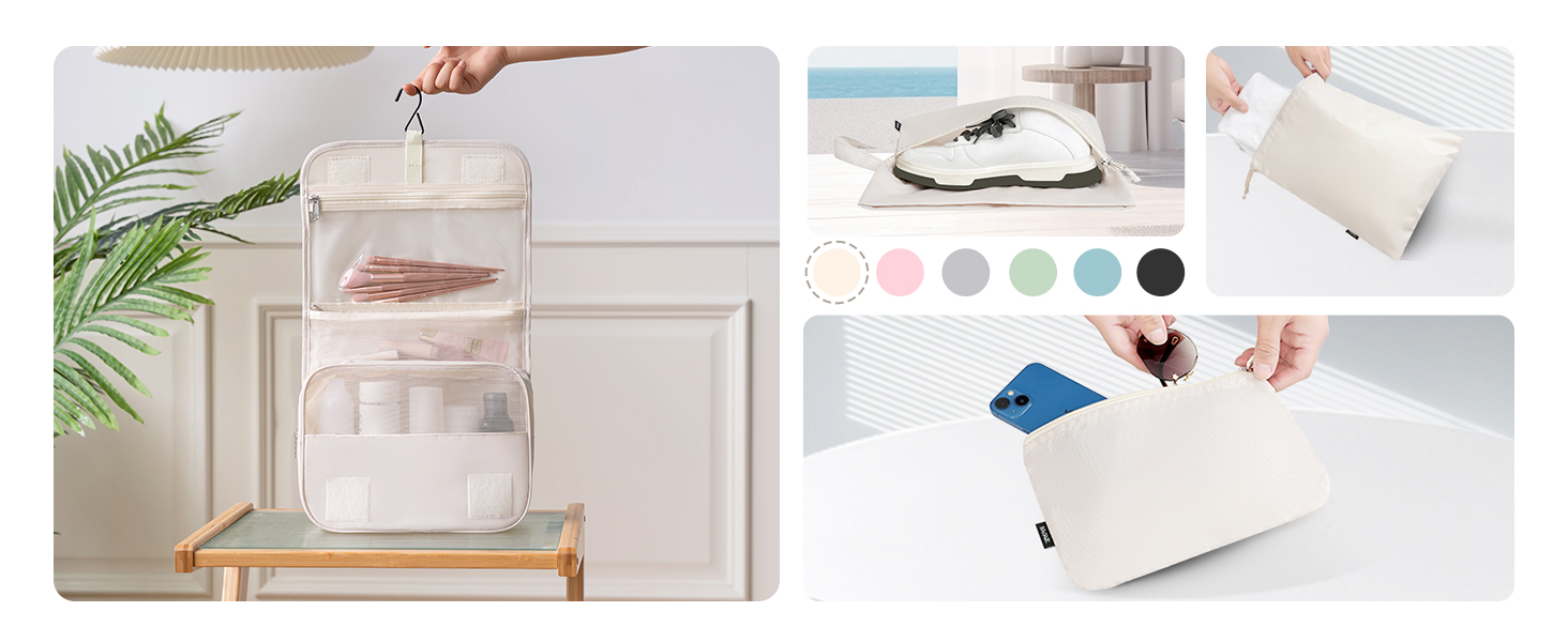 Набір органайзерів для подорожей BAGAIL (10 шт.) різних розмірів – Matcha Green