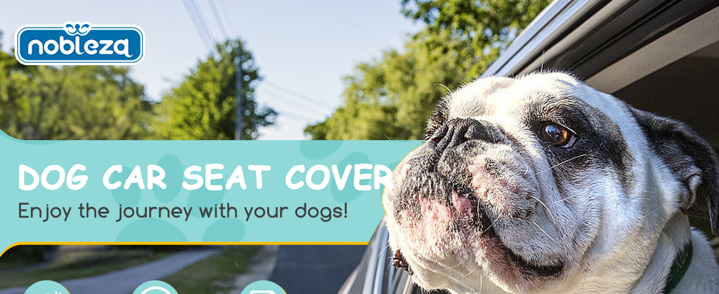 Чохли на сидіння для собак Nobleza: водонепроникні, зносостійкі, Oxford-тканина, універсальні для SUV, 140 x 110 см (сірий)