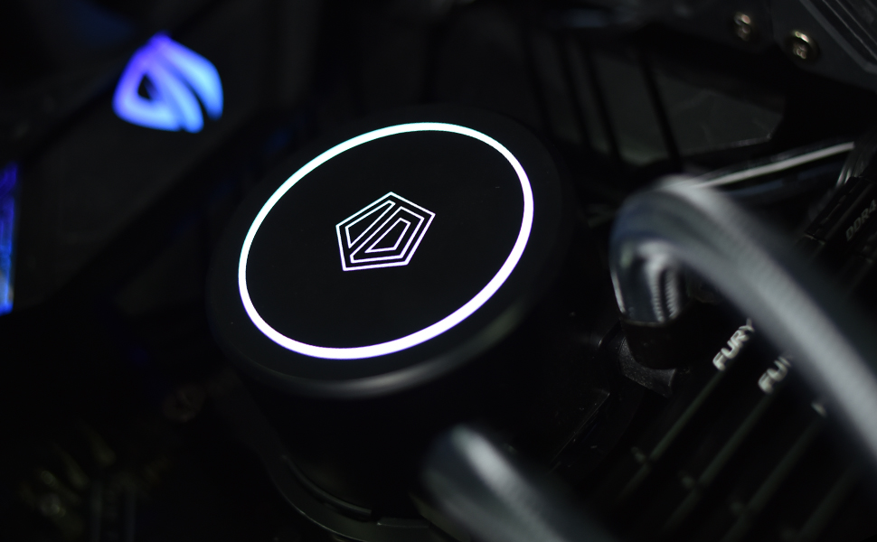 ID-COOLING FROSTFLOW X 240 - водяне охолодження CPU з RGB LED, 240 мм, для Intel 1700/1200/115X та AMD AM5/AM4