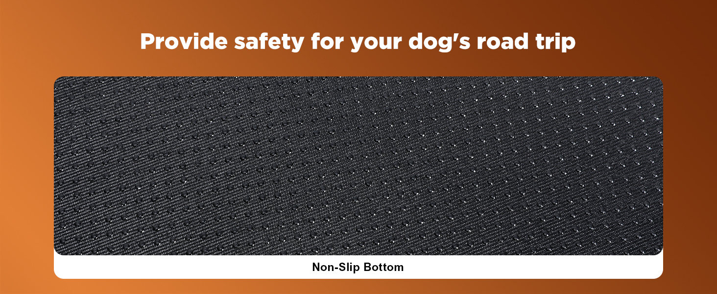 Автокрісло для собак Gimars - великі та середні породи, водонепроникне, безпечне, з ременями, сітчасті вікна