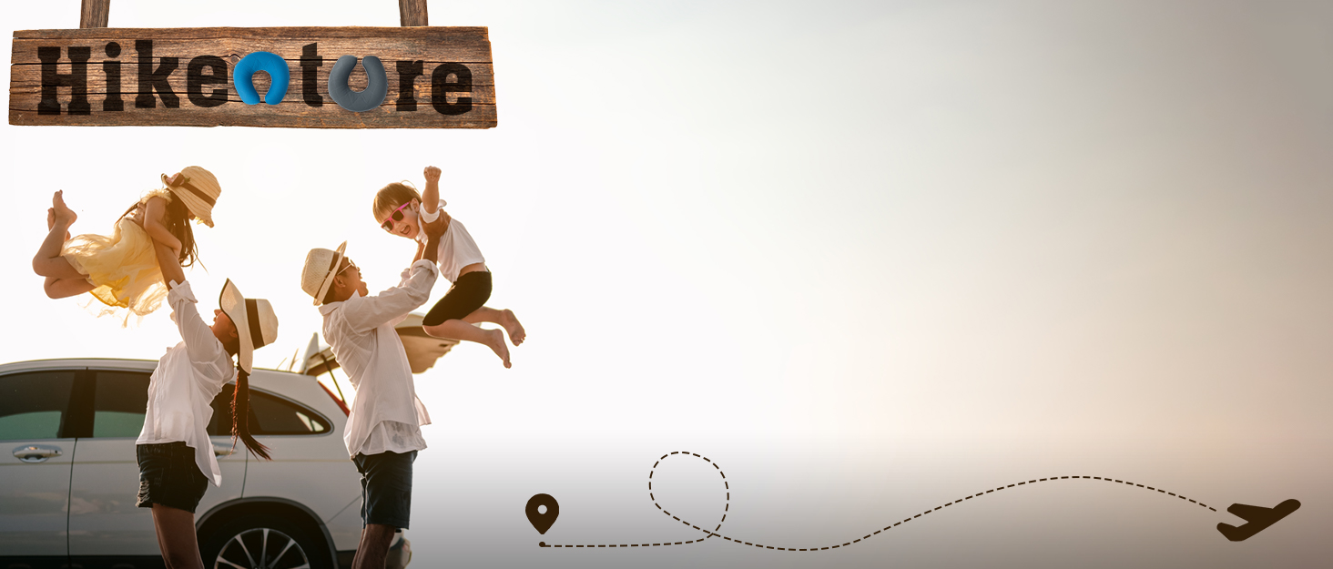 Надувна подушка для шиї HIKENTURE, Ultralight Travel Pillow – зручна подушка для подорожей, літака, авто, поїзда (Турквіс)