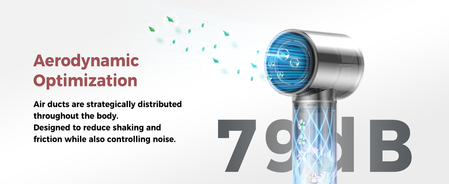 Airstyler 5 в 1: Фен-щітка з іонізацією, 5 насадок, 20 м/с, 110 000 об/хв, легкий (340г), чорний