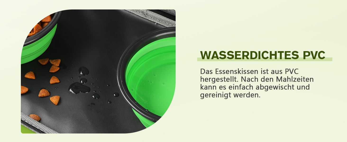 Переносна сумка для собак Pecute, велика переносна сумка для тварин, з 2 кишенями та 2 мисками для собак, сумка для подорожей з собакою, для поїздок, кемпінгу або щоденних прогулянок, сірого кольору 42 * 18 * 30 см, Класична L (42*30*18 см)