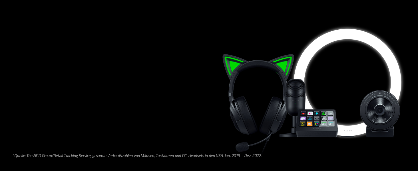Мікрофон Razer Seiren V3 Mini - компактний USB мікрофон з LED-індикатором та інтегрованим демпфером