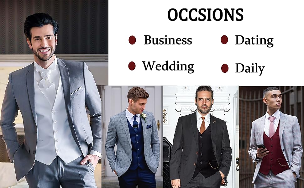 Чоловіча жилетка RONGKIM Showu з паєтками, Slim Fit, для вечірки/весілля, елегантний костюмний стиль, чорна