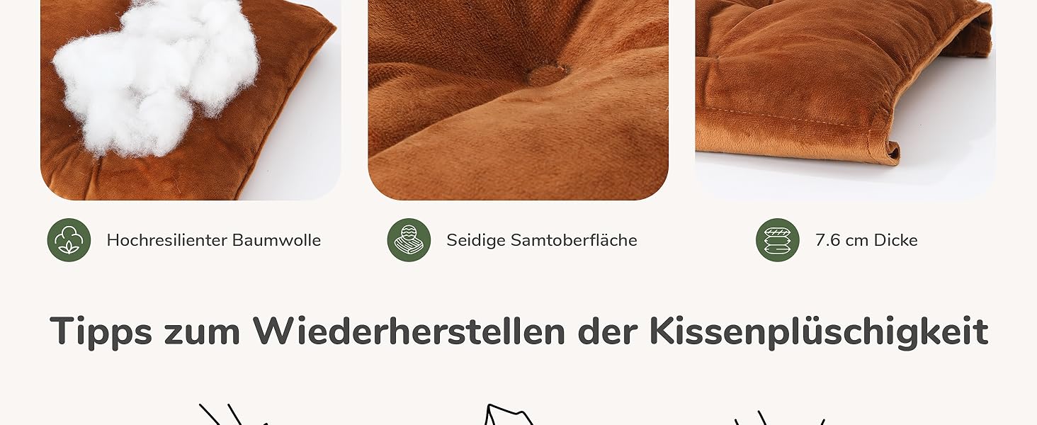 Cat bed and dog bed, elevated, large, and breathable, made of high-quality birch plywood, 53W x 42L x 25H cm - ideal for cats and small dogs (Brown color)